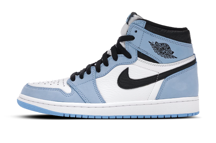 Air Jordan 1 Retro High White University Blue Black